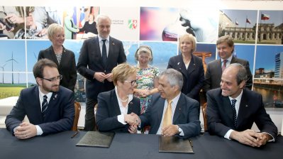 Ministerpräsidentin Hannelore Kraft besucht Deutsch-Chilenische Wirtschaftstage