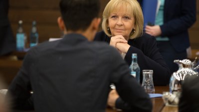 Ministerpräsidentin Hannelore Kraft informiert sich in Euskirchen über das Thema "unbegleitete minderjährige Flüchtlinge"