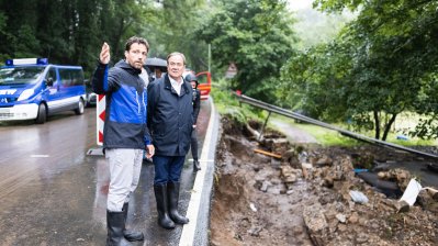 Ministerpräsident Armin Laschet besucht Stolberg