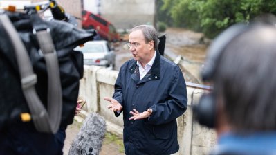 Ministerpräsident Armin Laschet besucht Stolberg