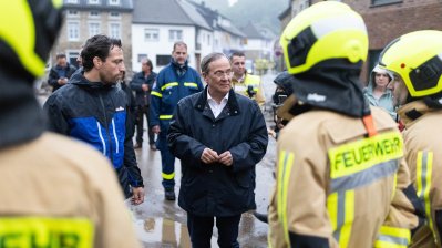 Ministerpräsident Armin Laschet besucht Stolberg