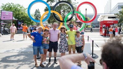 Besuch des Olympischen Jugendlagers des Landessportbundes NRW