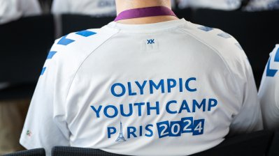 Besuch des Olympischen Jugendlagers des Landessportbundes NRW