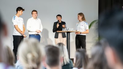 Besuch des Olympischen Jugendlagers des Landessportbundes NRW