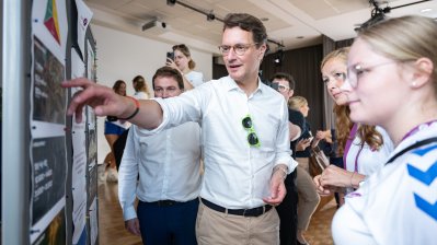 Besuch des Olympischen Jugendlagers des Landessportbundes NRW