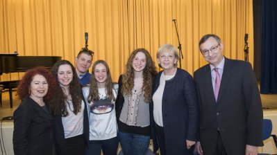 Ministerpräsidentin Kraft gemeinsam mit der Synagogen-Gemeinde Köln