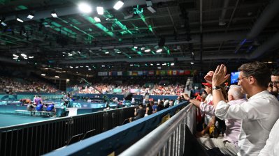 Besuch des Mixed-Finale im Tischtennis