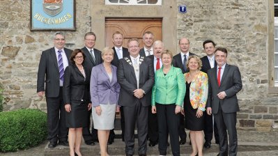 Landeskabinett zu Gast in Hückeswagen, 05.07.2013