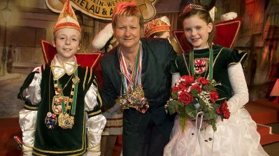 Ministerin Löhrmann empfängt die Kinderprinzenpaare und Kinderdreigestirne aus Nordrhein-Westfalen, 14.01.2013