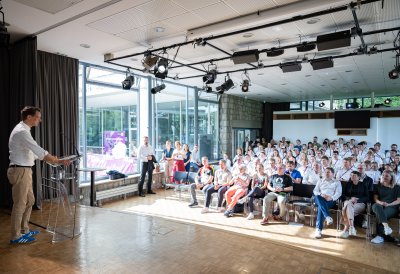 Besuch des Olympischen Jugendlagers des Landessportbundes NRW