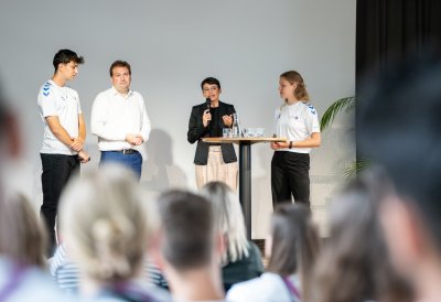 Besuch des Olympischen Jugendlagers des Landessportbundes NRW