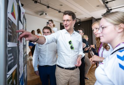 Besuch des Olympischen Jugendlagers des Landessportbundes NRW