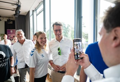 Besuch des Olympischen Jugendlagers des Landessportbundes NRW