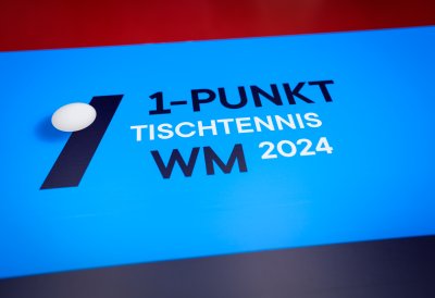 Pressekonferenz zum Anmeldestart zur „1-Punkt-WM“ im Tischtennis