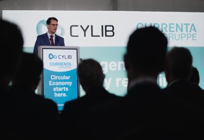 Bekanntgabe des Industriestandorts der Firma cylib GmbH im Chempark Dormagen