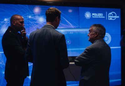 Besuch des Innovation Labs der Polizei NRW in Duisburg