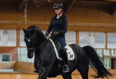 Besuch bei der achtfachen Olympiasiegerin Isabell Werth in Rheinberg