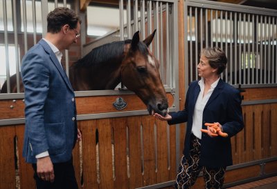 Besuch bei der achtfachen Olympiasiegerin Isabell Werth in Rheinberg