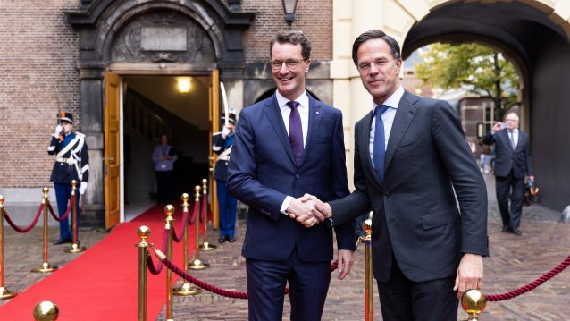 Antrittsbesuch bei Ministerpräsident Mark Rutte