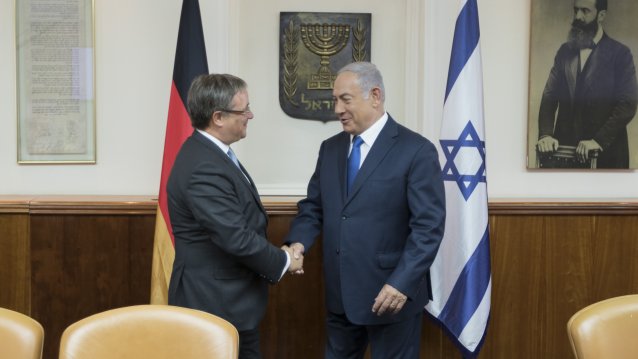 Ministerpräsident Armin Laschet besucht Israel