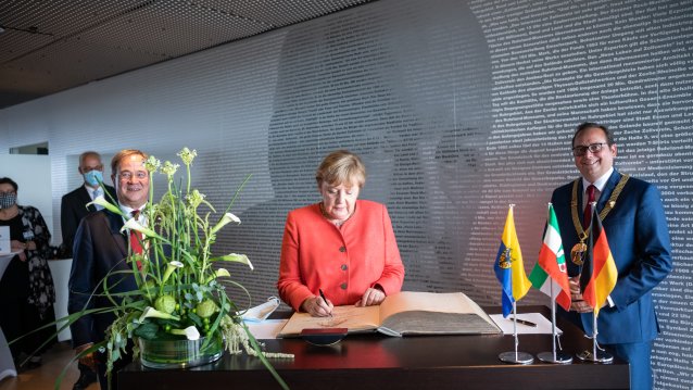 Bundeskanzlerin Dr. Angela Merkel besucht Nordrhein-Westfalen