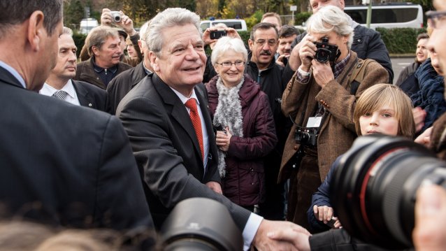 Antrittsbesuch des Bundespräsidenten, 26.11.2012