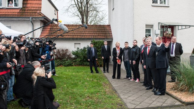 Antrittsbesuch des Bundespräsidenten, 26.11.2012