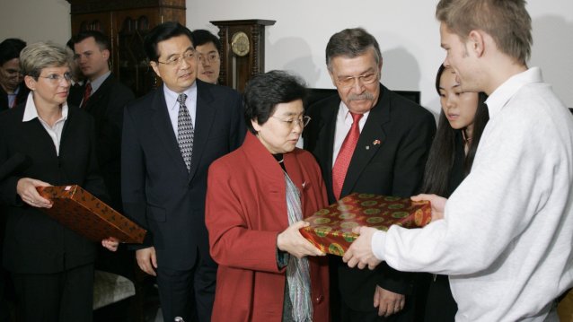 Deutschlandbesuch des Staatspräsidenten der Volksrepublik China, Hu Jintao