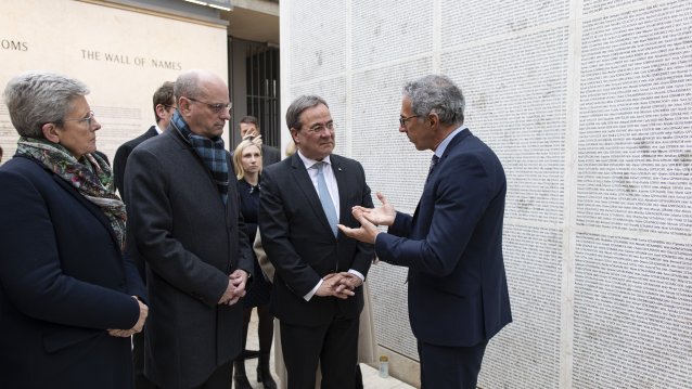 Ministerpräsident Laschet gedenkt der Opfer des Holocaust bei zentraler Feier in Paris