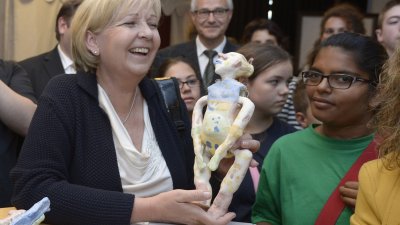 Kulturrucksack NRW: Besuch im Kulturzentrum Fabrik Heeder in Krefeld, 26.06.2014