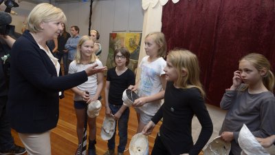 Kulturrucksack NRW: Besuch im Kulturzentrum Fabrik Heeder in Krefeld, 26.06.2014