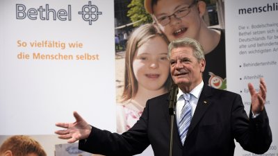 Besuch des Bundespräsidenten Joachim Gauck in Bielefeld, 18.02.2014