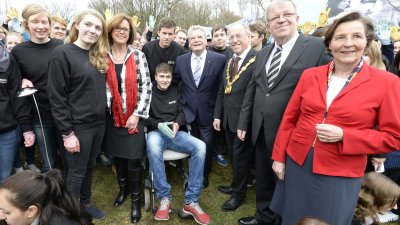 Besuch des Bundespräsidenten Joachim Gauck in Bielefeld, 18.02.2014