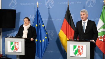 Kabinettpressekonferenz Klimaschutz und Klimaanpassung in Nordrhein-Westfalen