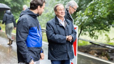 Ministerpräsident Armin Laschet besucht Stolberg