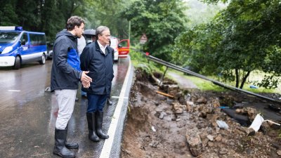 Ministerpräsident Armin Laschet besucht Stolberg