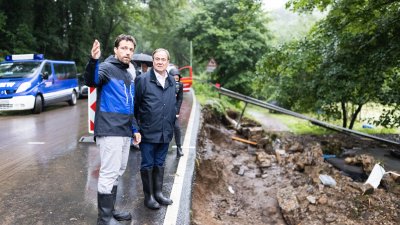 Ministerpräsident Armin Laschet besucht Stolberg