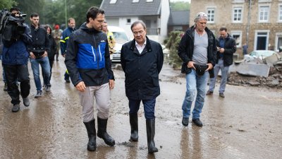 Ministerpräsident Armin Laschet besucht Stolberg