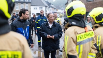 Ministerpräsident Armin Laschet besucht Stolberg