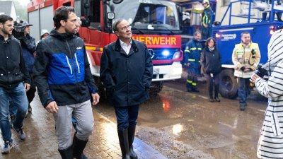 Ministerpräsident Armin Laschet besucht Stolberg