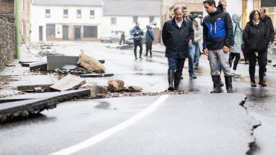 Ministerpräsident Armin Laschet besucht Stolberg