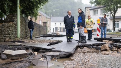 Ministerpräsident Armin Laschet besucht Stolberg