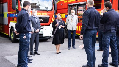 Ministerin Heinen-Esser in Leverkusen 2