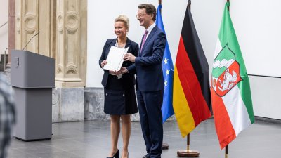 Ina Brandes zur neuen Ministerin für Verkehr des Landes Nordrhein-Westfalen ernannt