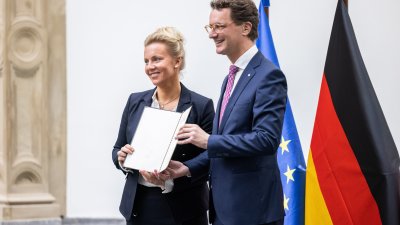 Ina Brandes zur neuen Ministerin für Verkehr des Landes Nordrhein-Westfalen ernannt