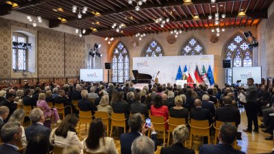 „Europa muss leben“: Ministerpräsident Hendrik Wüst würdigt Emmanuel Macrons Einsatz für geeintes und freies Europa