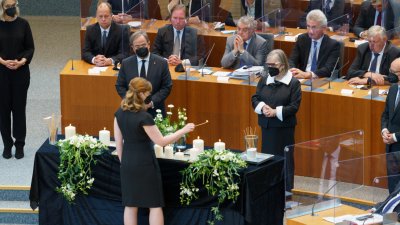 Gedenkstunde des Landes Nordrhein-Westfalen für die Opfer der Corona-Pandemie im Zeichen der Hoffnung und des Dankes