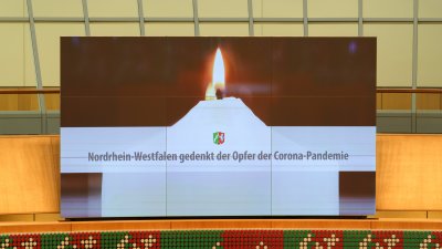 Gedenkstunde des Landes Nordrhein-Westfalen für die Opfer der Corona-Pandemie im Zeichen der Hoffnung und des Dankes