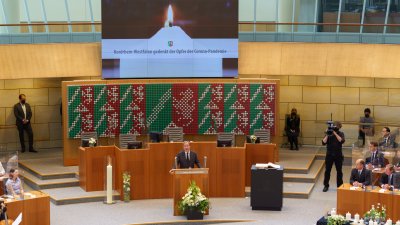 Gedenkstunde des Landes Nordrhein-Westfalen für die Opfer der Corona-Pandemie im Zeichen der Hoffnung und des Dankes