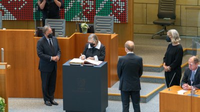 Gedenkstunde des Landes Nordrhein-Westfalen für die Opfer der Corona-Pandemie im Zeichen der Hoffnung und des Dankes